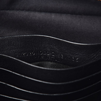 Balenciaga Calfskin Logo Matelasse Chain Strap Blanket Reporter XS Black 9 of 10