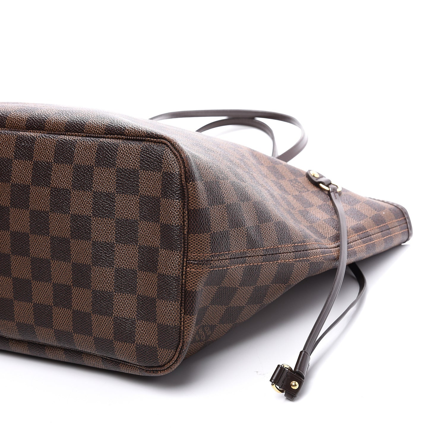Damier Ebene Neo Neverfull MM Rose Ballerine