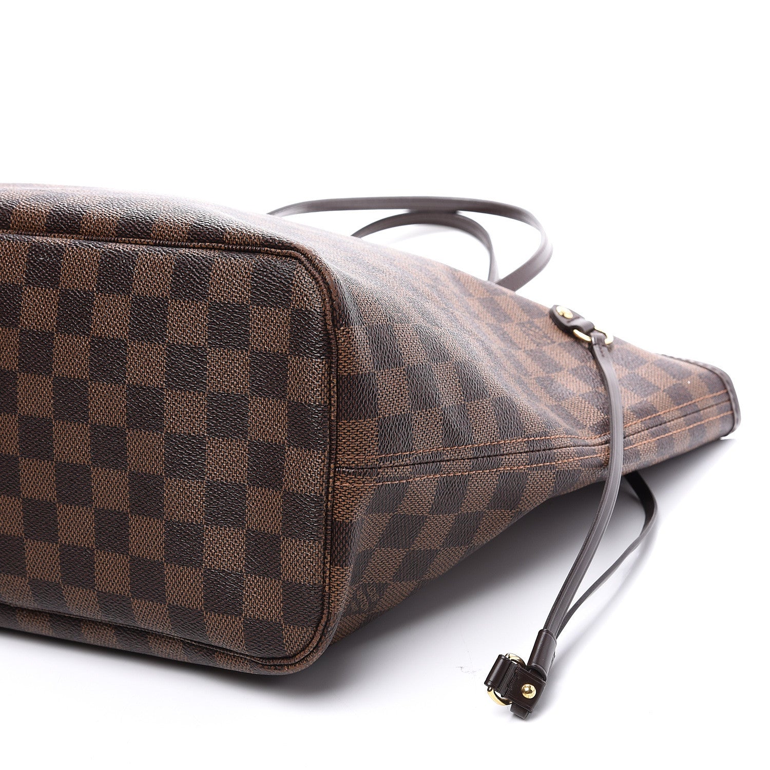 Louis Vuitton Damier Ebene Neo Neverfull MM Rose Ballerine 11 of 16