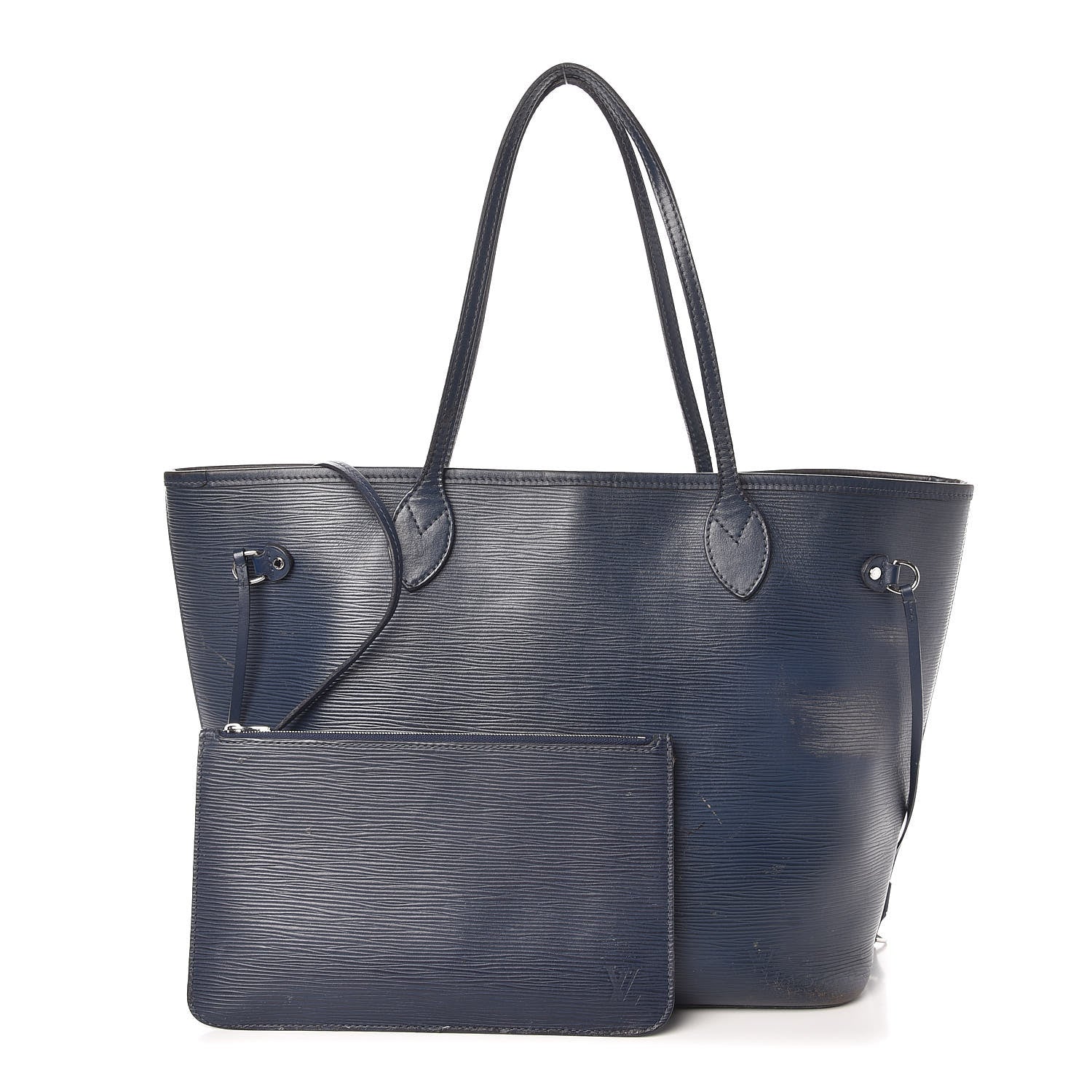Louis Vuitton Epi Neverfull MM Indigo 1 of 18