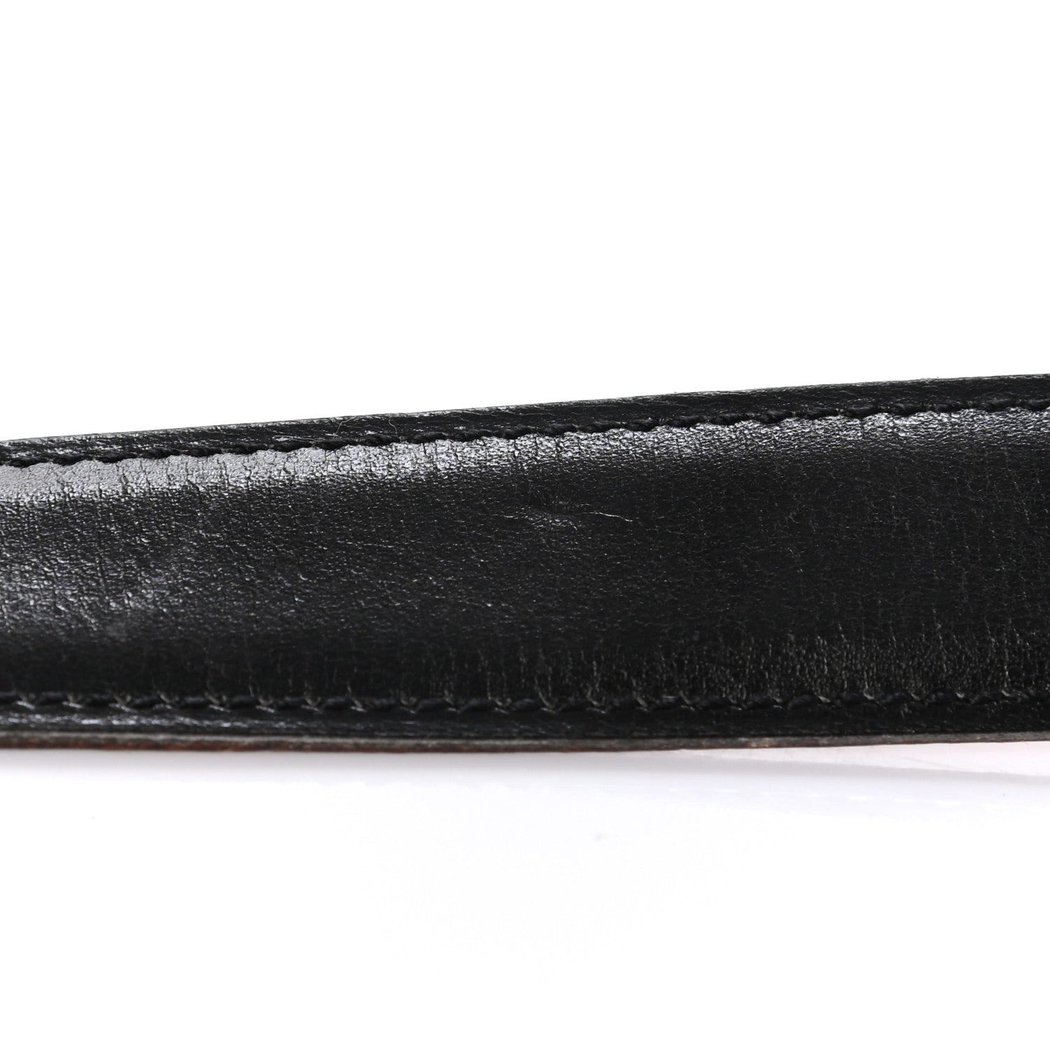 Hermes Box Courchevel 24mm Constance H Belt 75 Gold Black 10 of 10