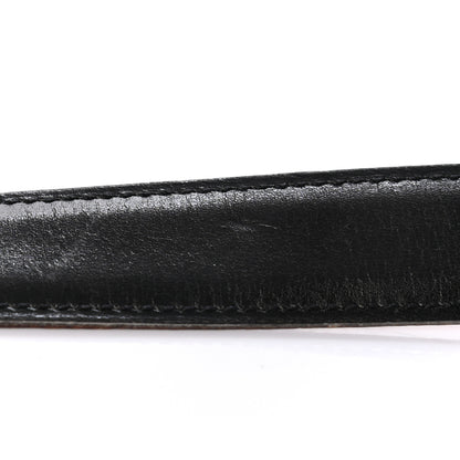 Hermes Box Courchevel 24mm Constance H Belt 75 Gold Black 10 of 10