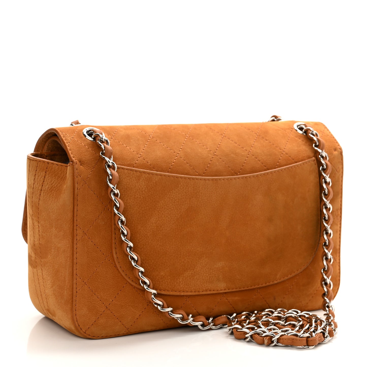 Nubuck Bull Jumbo Double Flap Camel