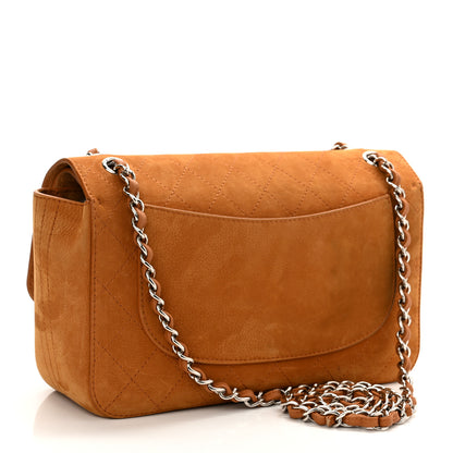 Chanel Nubuck Bull Jumbo Double Flap Camel 3 of 11