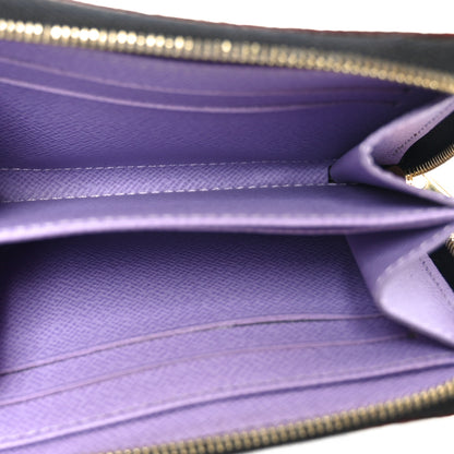 Louis Vuitton Monogram Multicolor Zippy Coin Purse Black Violet 5 of 6