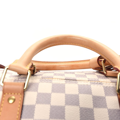 Louis Vuitton Damier Azur Keepall Bandouliere 55 11 of 11