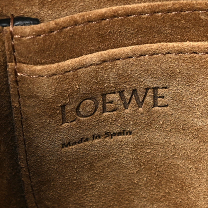 Loewe Calfskin Jacquard Mini Gate Dual Bag Autumn Green 6 of 11