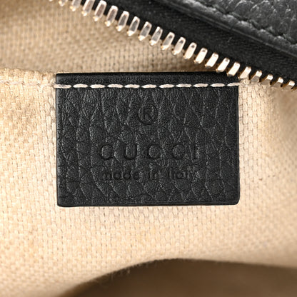 Gucci Pebbled Calfskin Small Soho Disco Bag Black 6 of 15