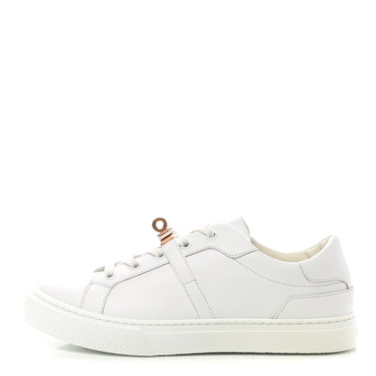 Hermes Calfskin Day Sneakers 37 White 1 of 9