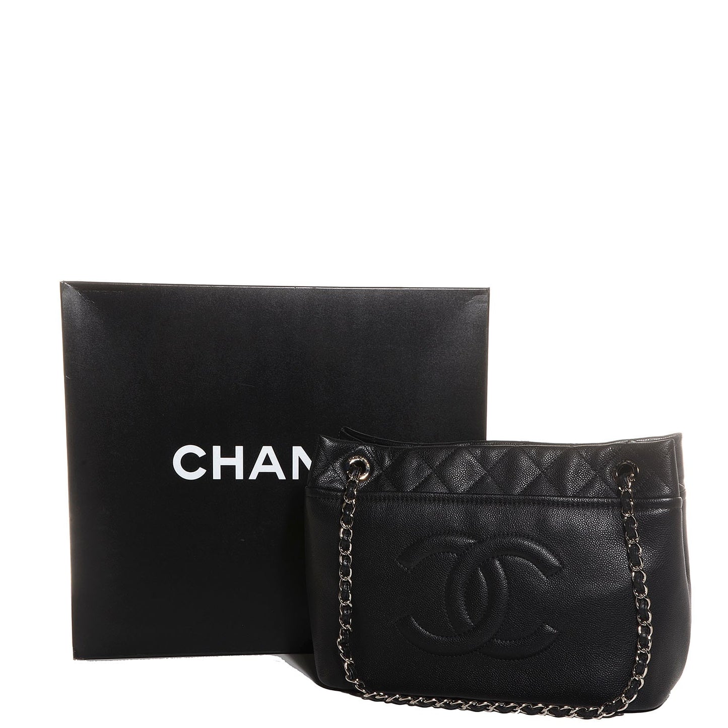 Caviar CC Timeless Soft Tote Black