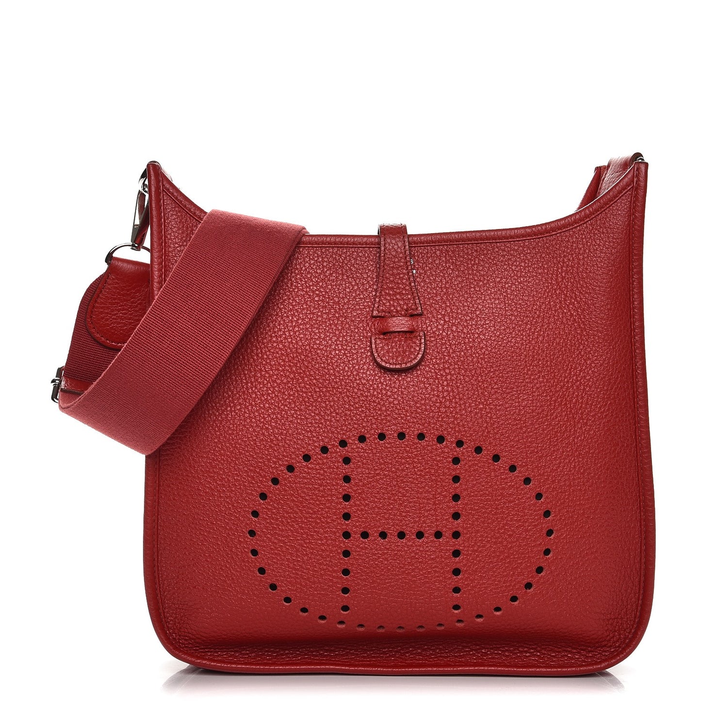 Taurillon Clemence Evelyne III PM Rouge Garance