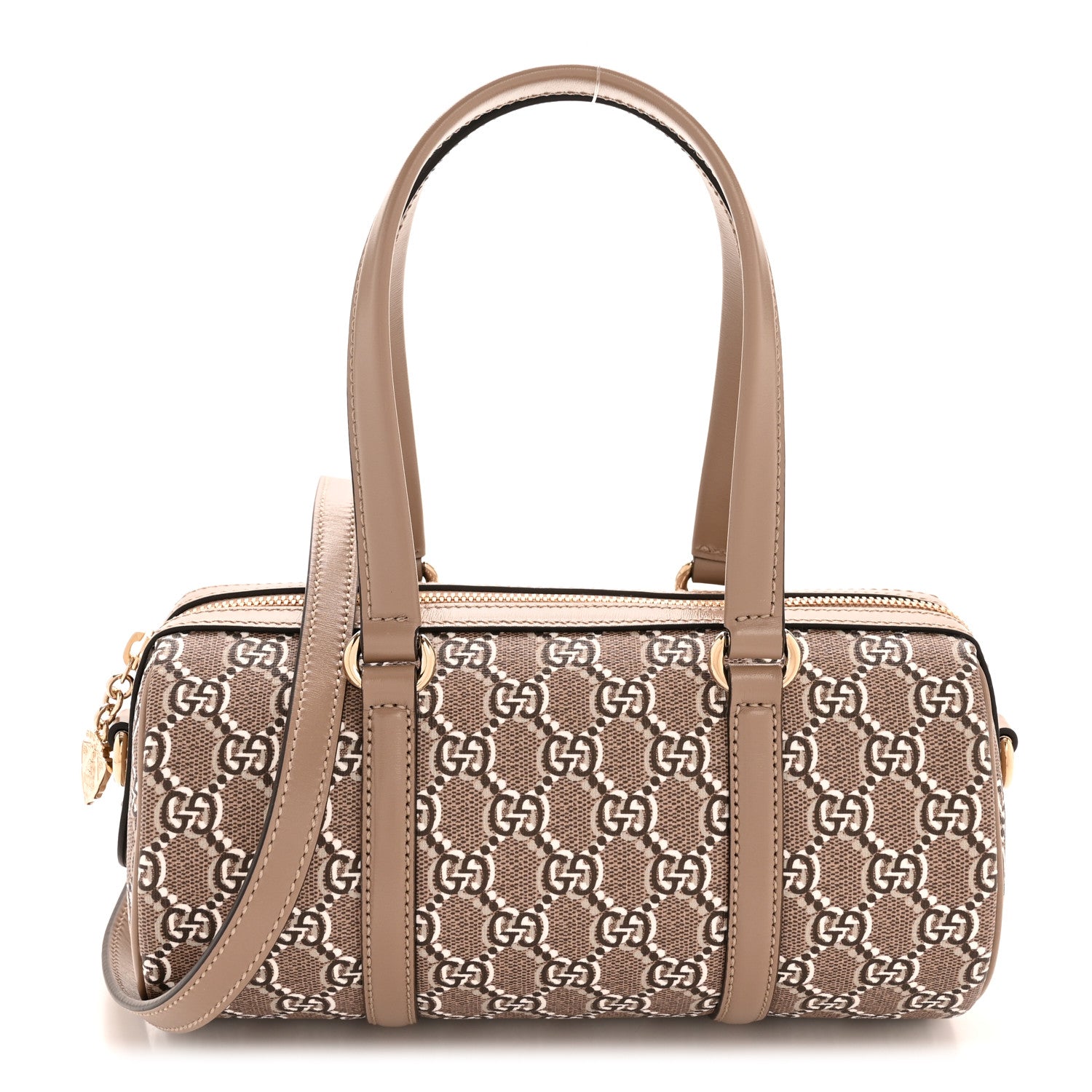Gucci GG Shadow Monogram Shoulder Bag Beige 1 of 10