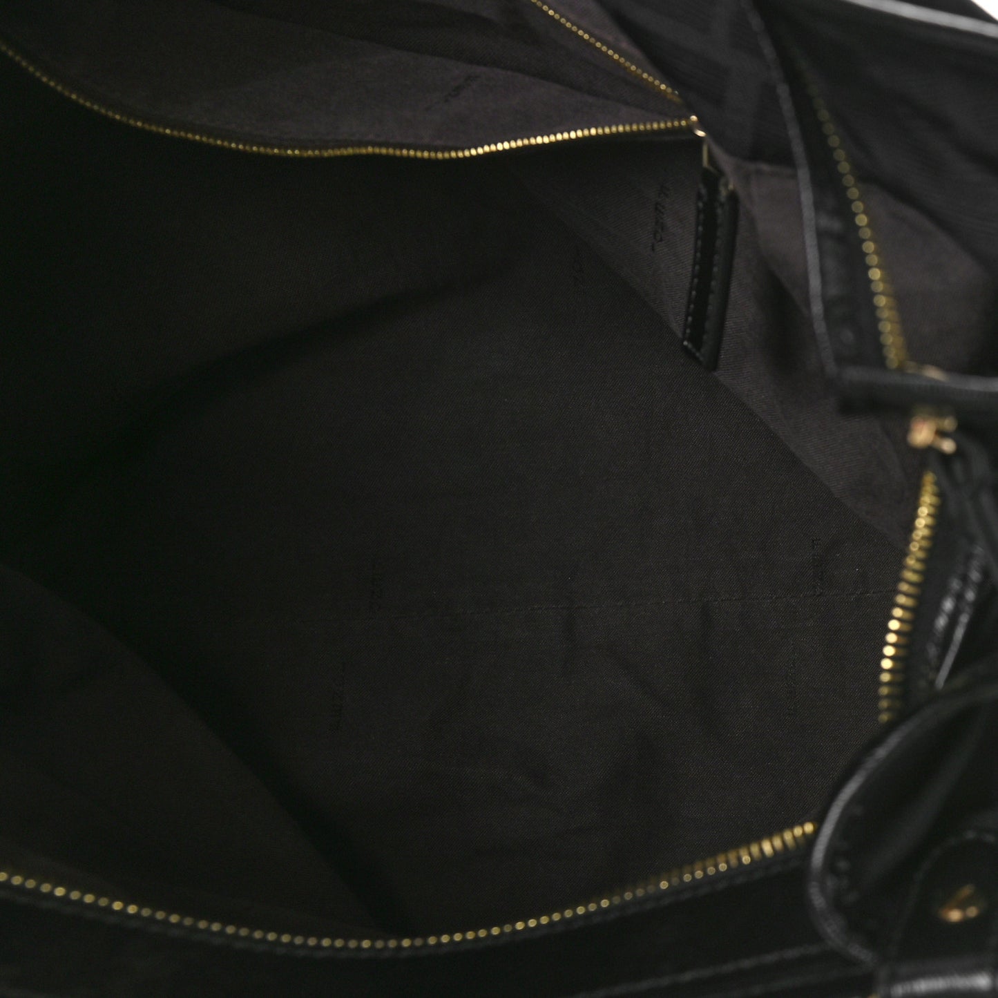 Zucca Large Chef Shopper Tote Black