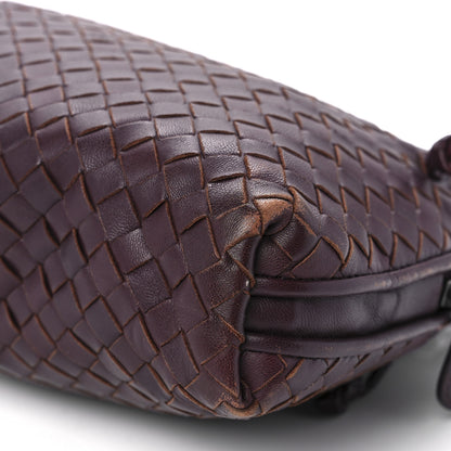 Bottega Veneta Nappa Intrecciato Nodini Crossbody Messenger Burgundy 16 of 17
