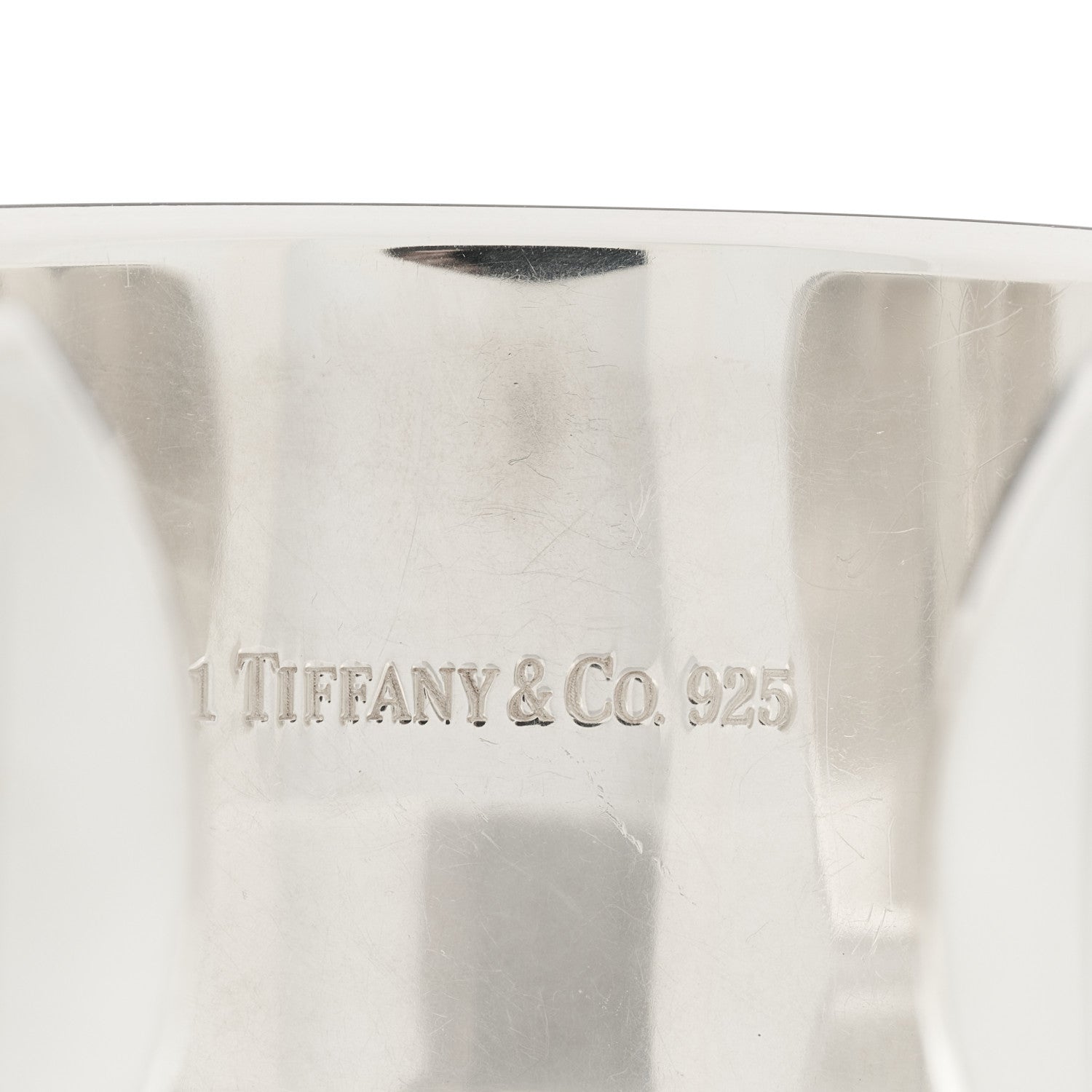 Tiffany Sterling Silver Wide 1837 Cuff Bracelet 4 of 4
