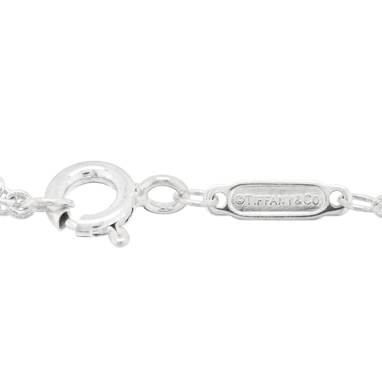Tiffany Sterling Silver 18K Rose Gold Return to Tiffany Love Bugs Butterfly Chain Bracelet 3 of 3