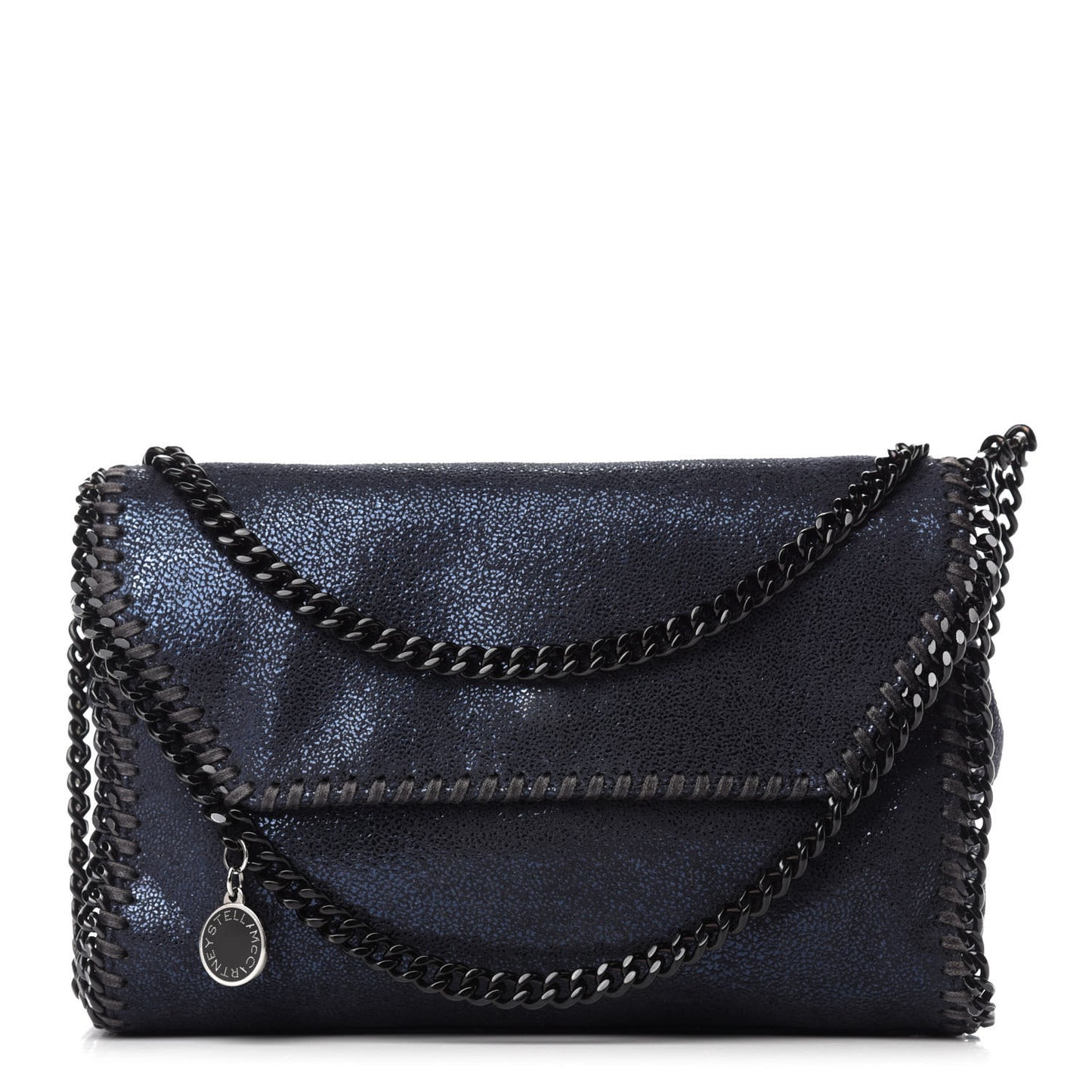 Shaggy Deer Falabella Mini Crossbody Bag Lapis Navy