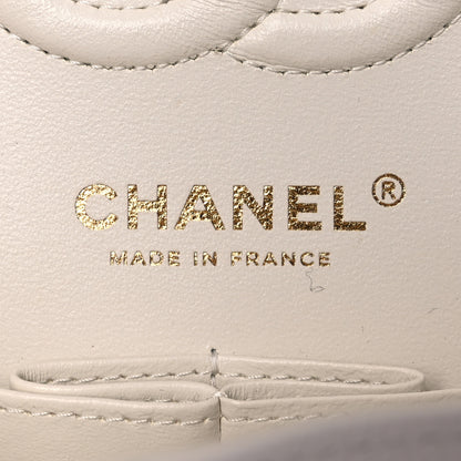 Chanel Caviar Quilted Small Double Flap White 6 of 11
