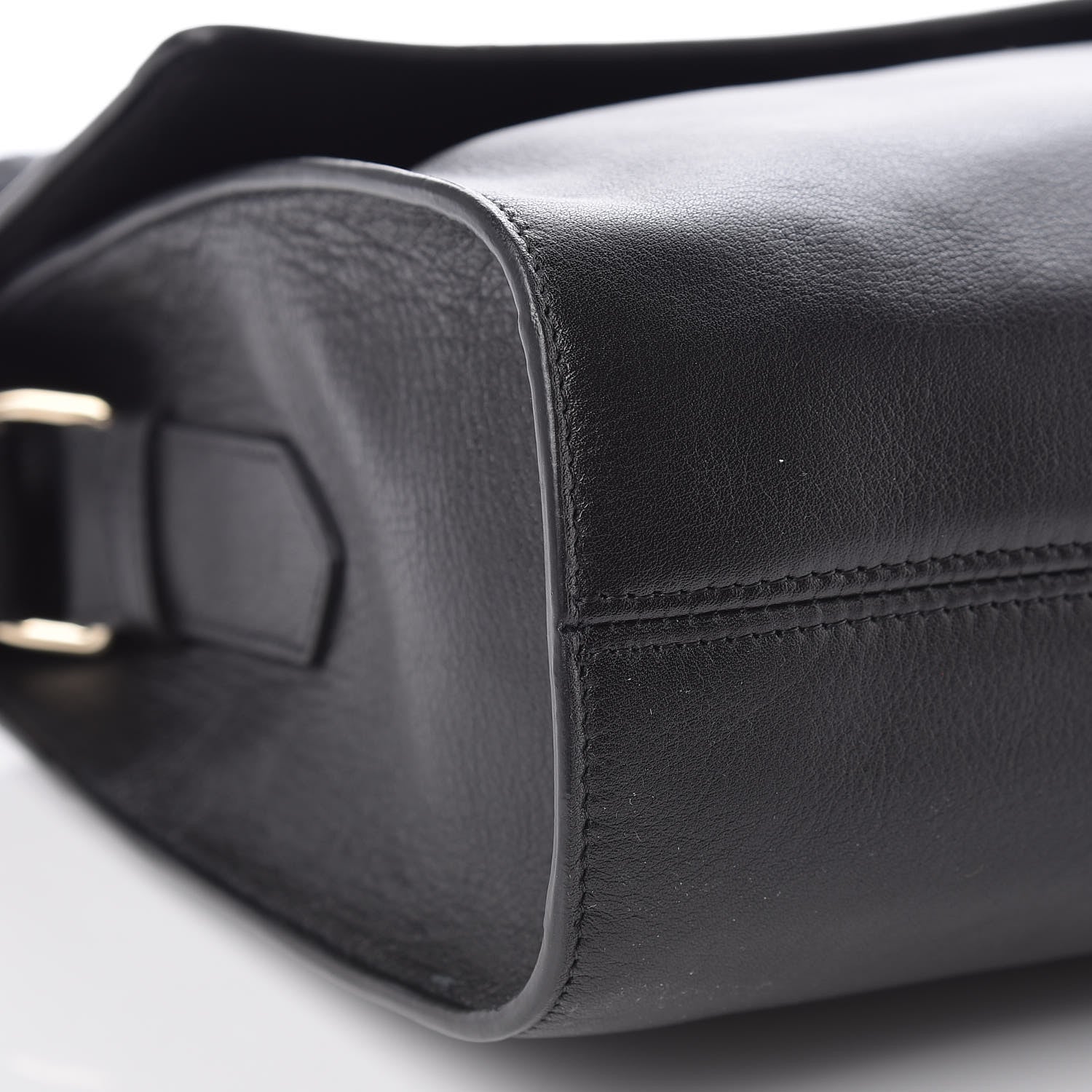 Lanvin Calfskin Small Flap Shoulder Bag Black 8 of 9
