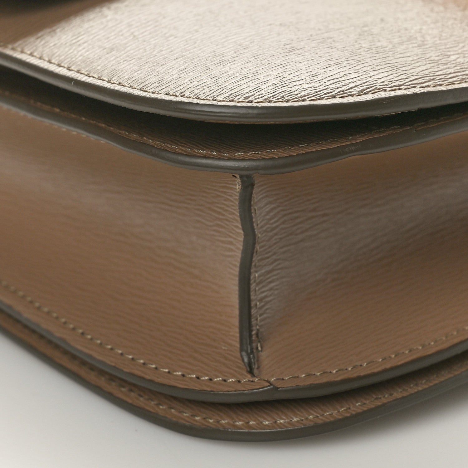 Celine Liege Calfskin Medium Classic Box Flap Bag Taupe 8 of 9