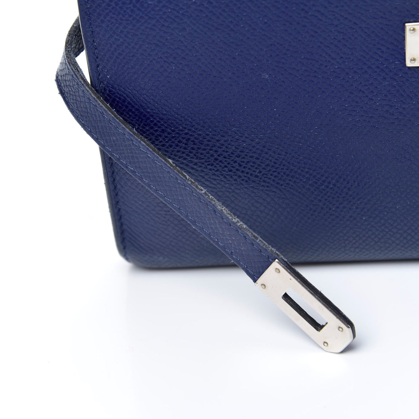Epsom Kelly Longue Wallet Bleu Electrique