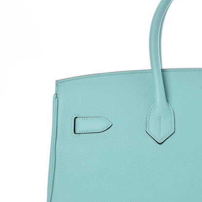 Hermes Togo Birkin 35 Bleu Atoll 27 of 37