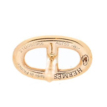 Hermes 18K Rose Gold TPM Farandole Stud Earrings 3 of 3
