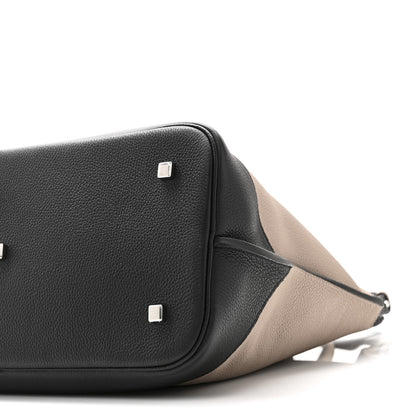 Moynat Taurillon Josephine MM Tourterelle Black 9 of 9