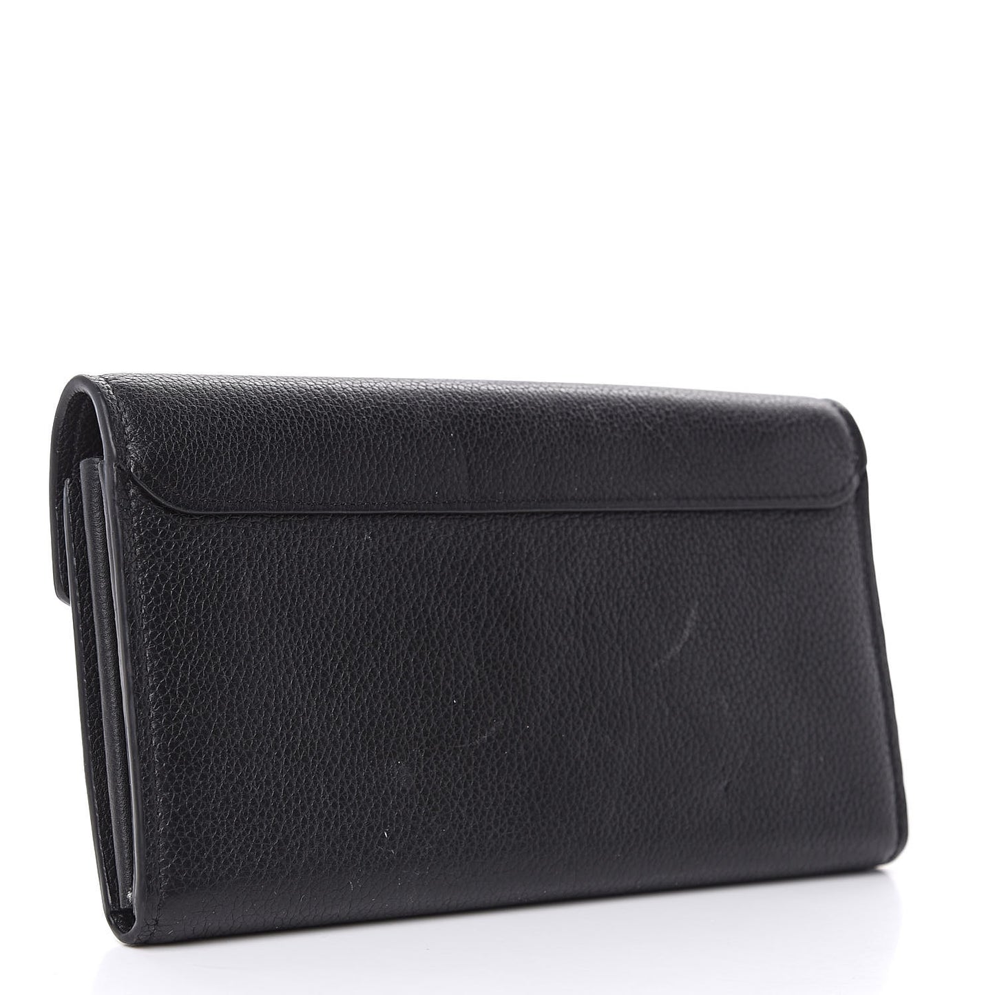 Soft Calfskin My Lockme Wallet Black