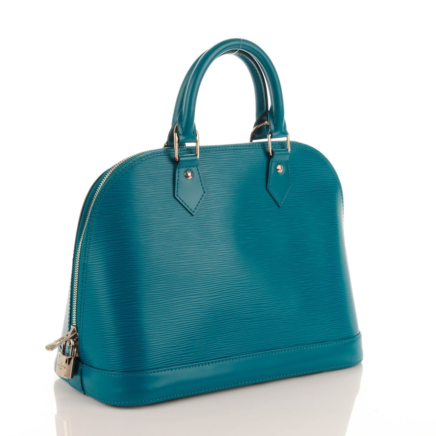 Louis Vuitton Epi Alma PM Cyan 3 of 7