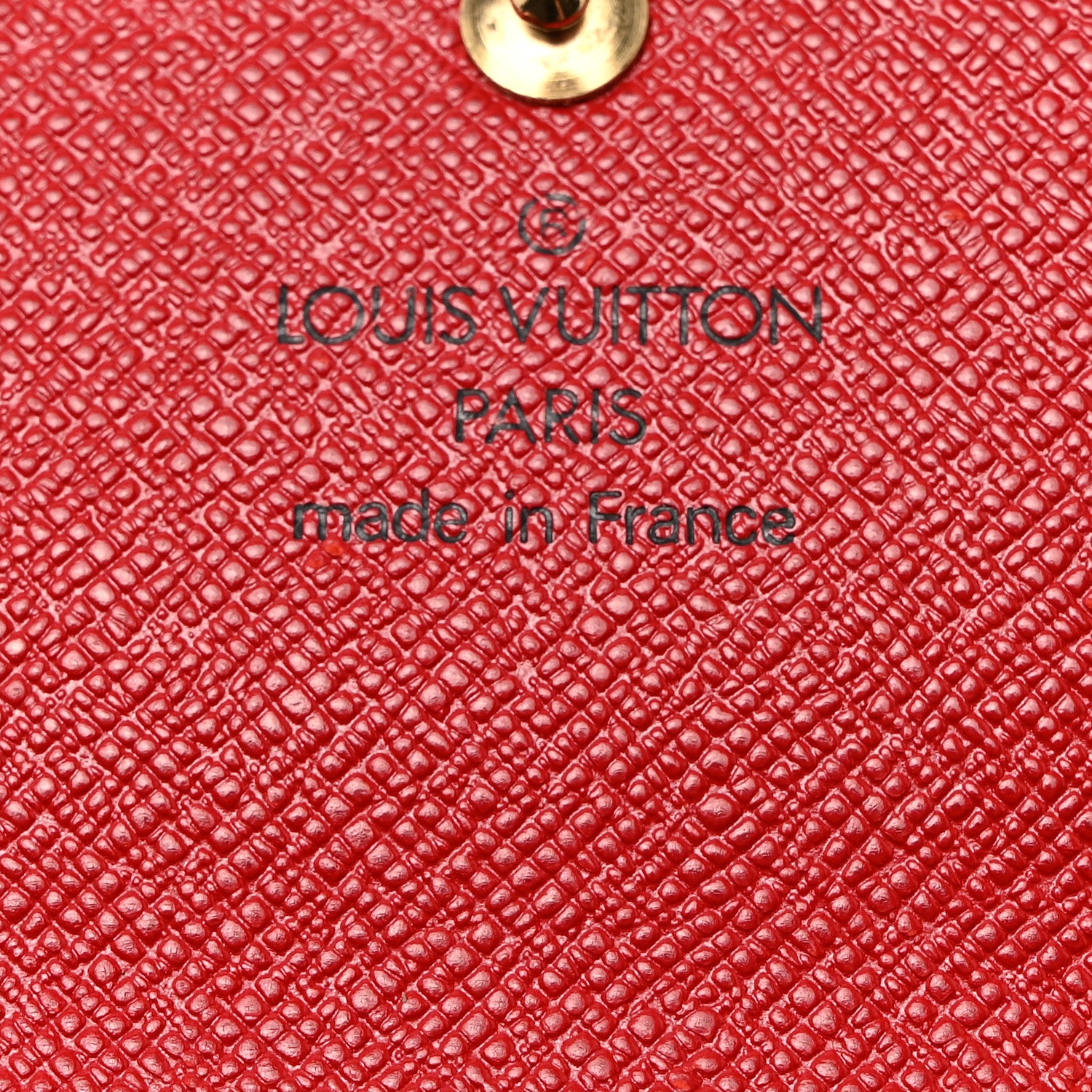 Louis Vuitton Epi Porte Tresor International Wallet Castillan Red 6 of 14