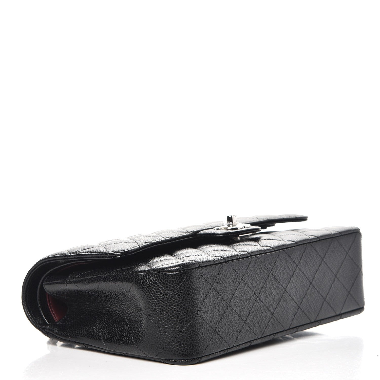 Chanel Caviar Quilted Medium Double Flap Black 5 of 9