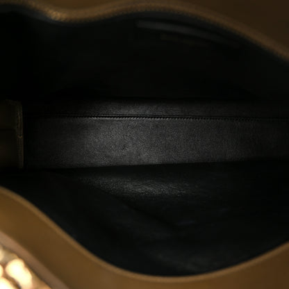 Saint Laurent Calfskin Small Sac De Jour Taupe 5 of 11