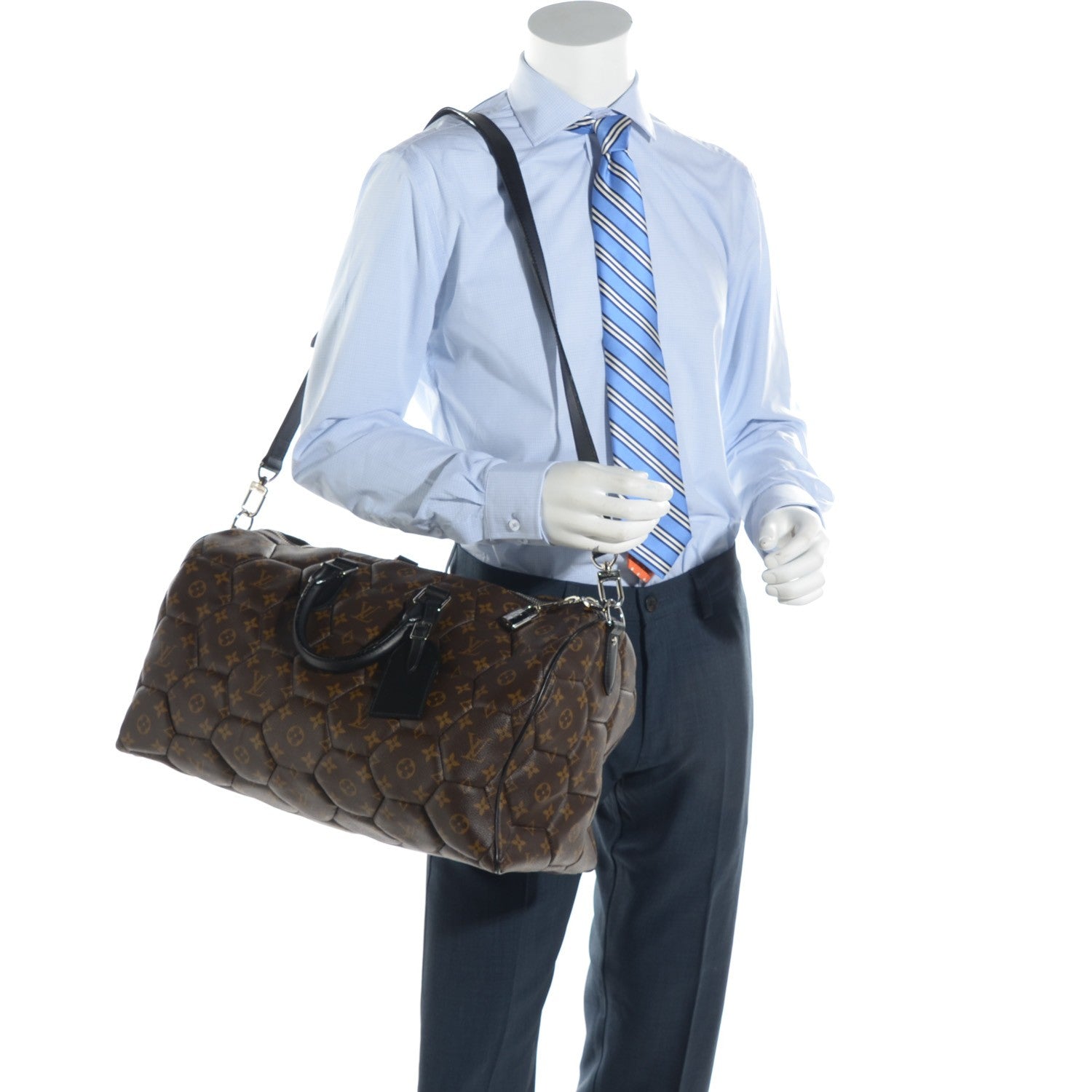 Louis Vuitton Monogram Hexagone Keepall Bandouliere 45 2 of 8