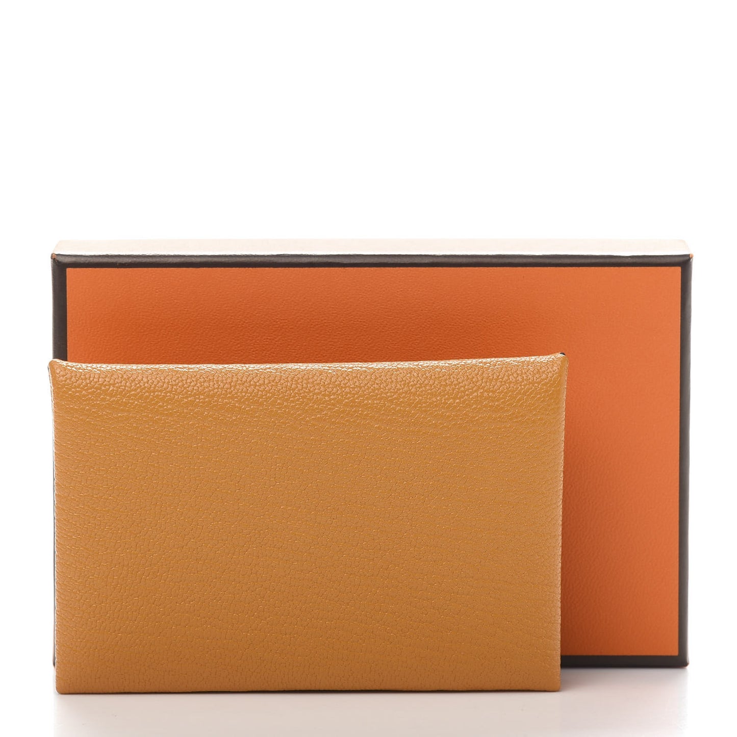 Chevre Mysore Calvi Card Case Moutarde