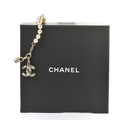 Chanel Pearl Crystal CC Bracelet 6 of 6