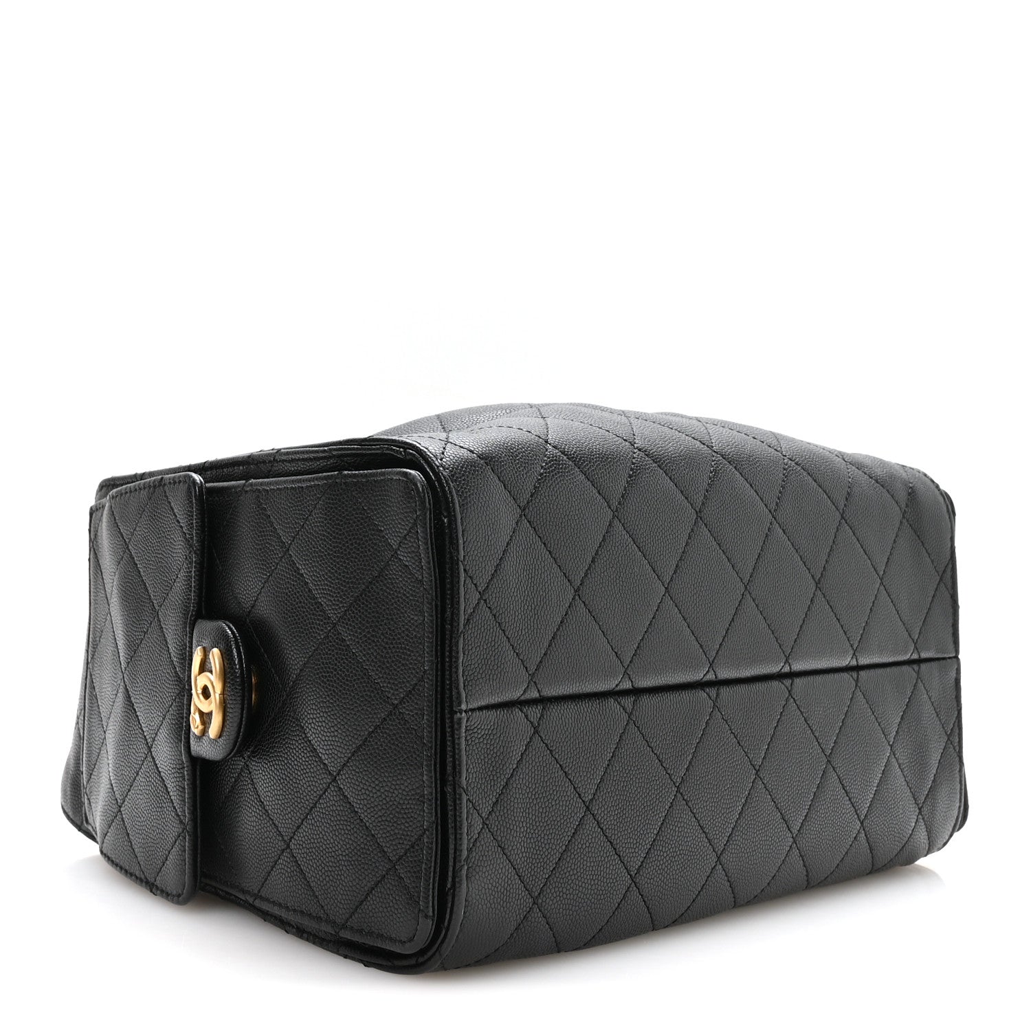 Chanel Caviar Quilted Small Chanel 25 Handbag Black 3 of 9