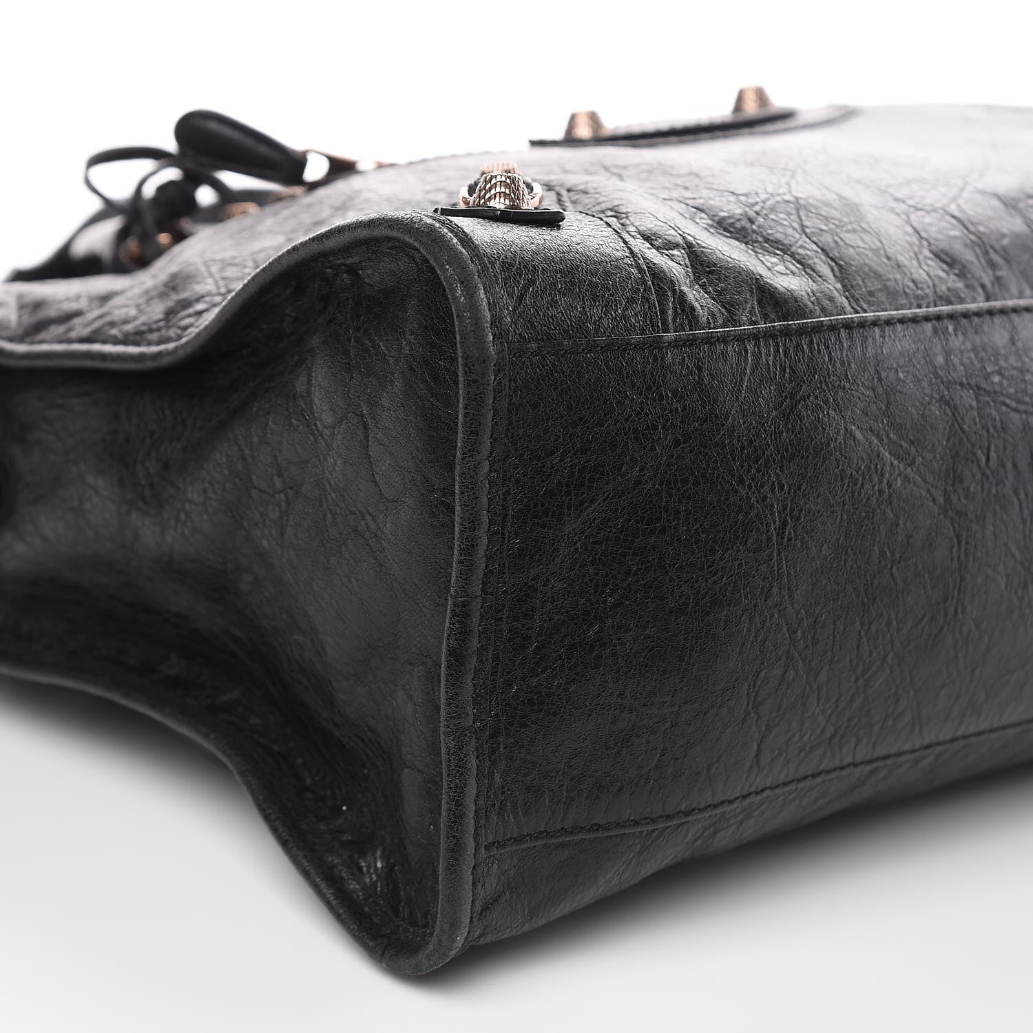 Balenciaga Agneau Giant 12 Rose Gold Hardware City Black 8 of 10