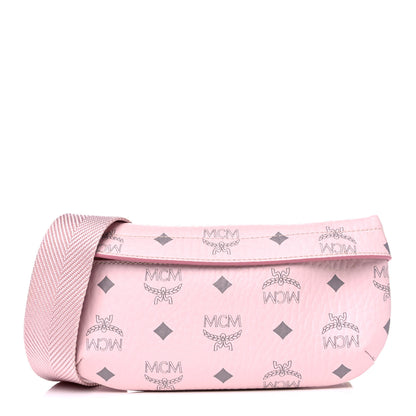 MCM Visetos Small Crossbody Belt Bag Soft Pink 1 of 7