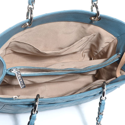 Chanel Caviar Grand Shopping Tote GST Light Blue 4 of 6