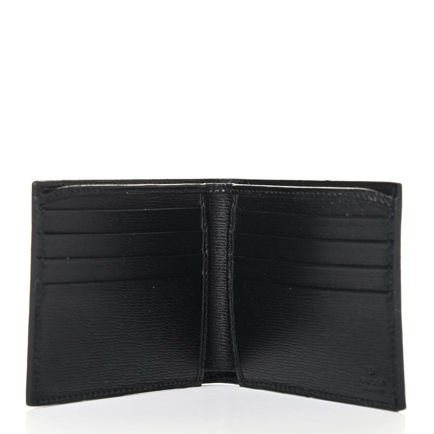 Shangai Calfskin Kingsnake Bi-Fold Wallet Black