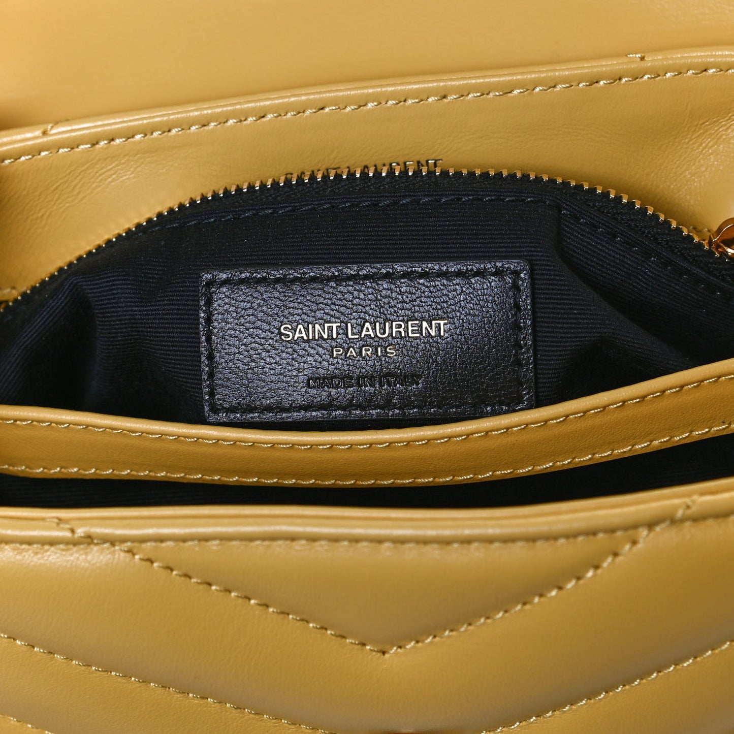 Calfskin Y Quilted Monogram Toy Loulou Crossbody Bag Sunflower