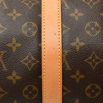 Louis Vuitton Monogram Keepall Bandouliere 55 15 of 17