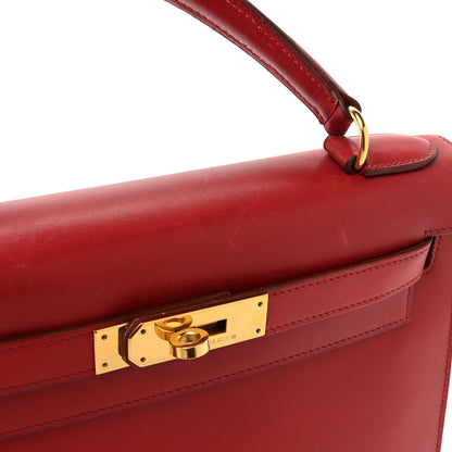 Hermes Box Kelly Sellier 28 Rouge Vif 13 of 19