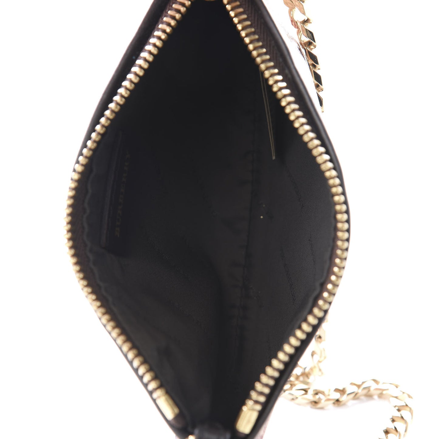 Haymarket Check Clara Pochette Chocolate