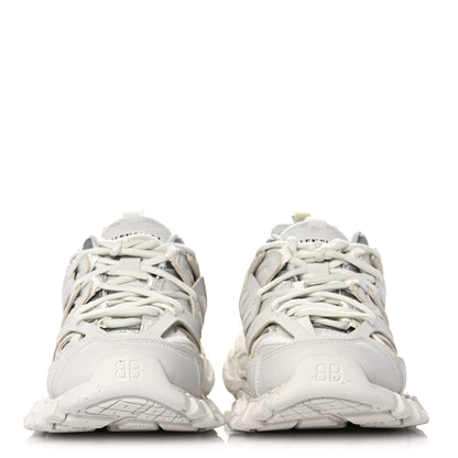 Balenciaga Rubber Mesh Fabric Monocolor Recycled Sole Womens Track Sneakers 36 White 2 of 10