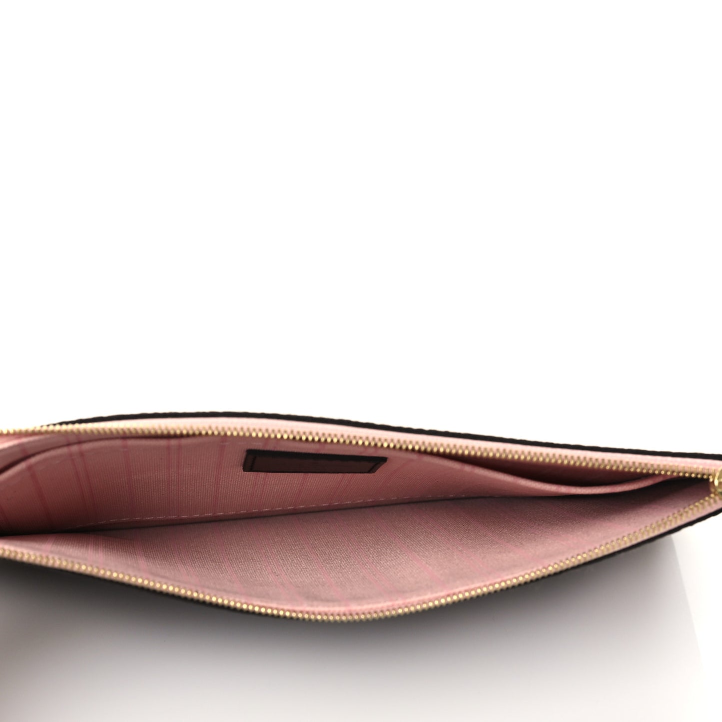 Damier Ebene Neverfull MM GM Pochette Rose Ballerine