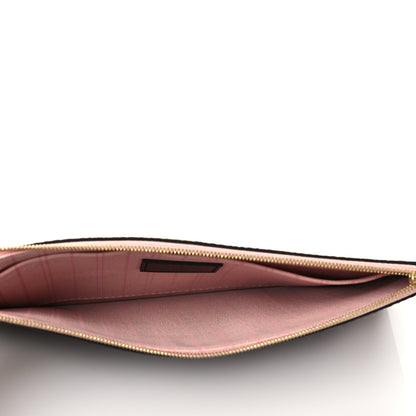Louis Vuitton Damier Ebene Neverfull MM GM Pochette Rose Ballerine 5 of 7