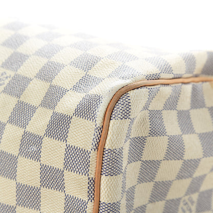 Louis Vuitton Damier Azur Speedy 35 10 of 21