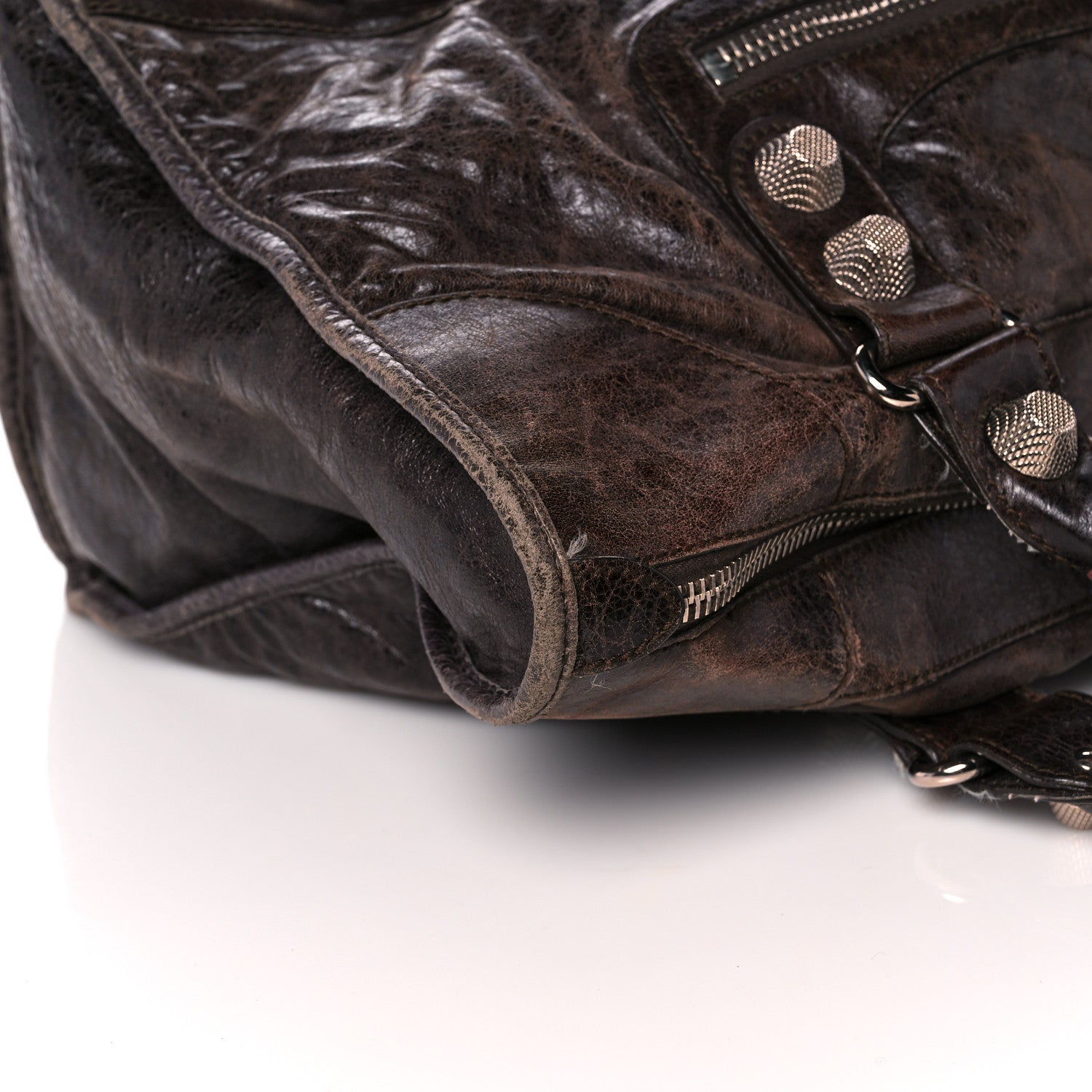 Balenciaga Agneau Giant 21 Gold Hardware Work Charbon 12 of 19